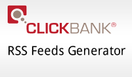 generate affiliate Clickbank RSS feeds